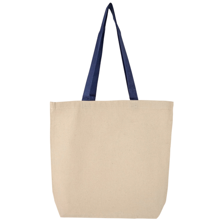 Clearwater Color Handle Cotton Tote, custom tote bag with logo imprint 5