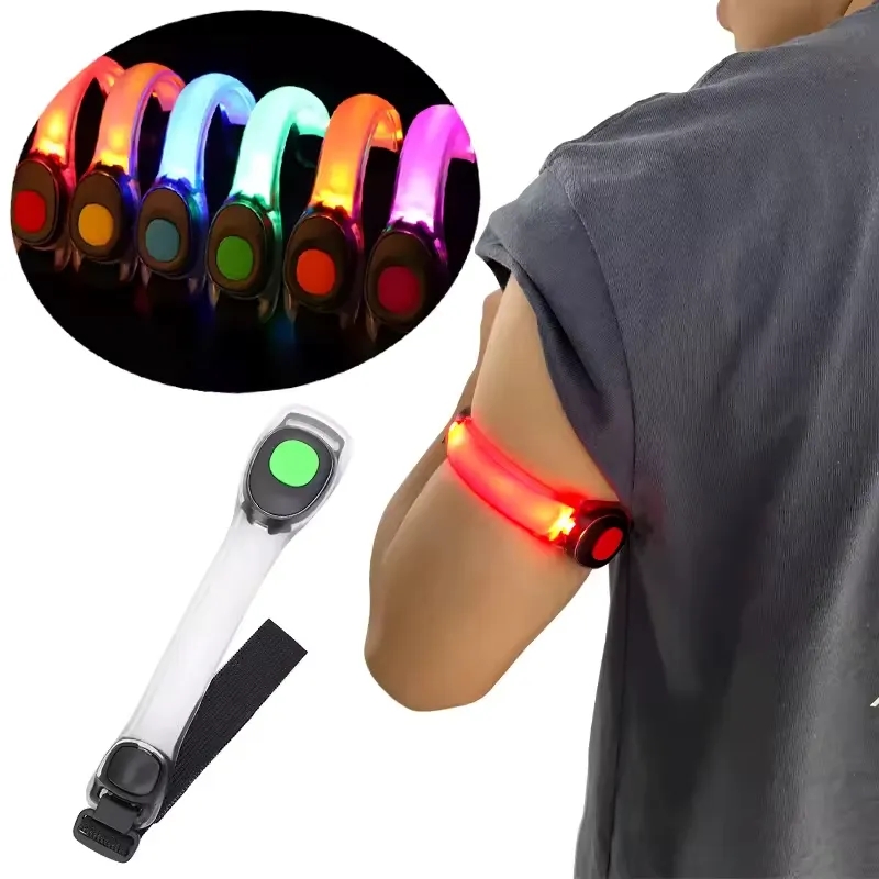 Silicone Flashing Safety LED Armband Light 2