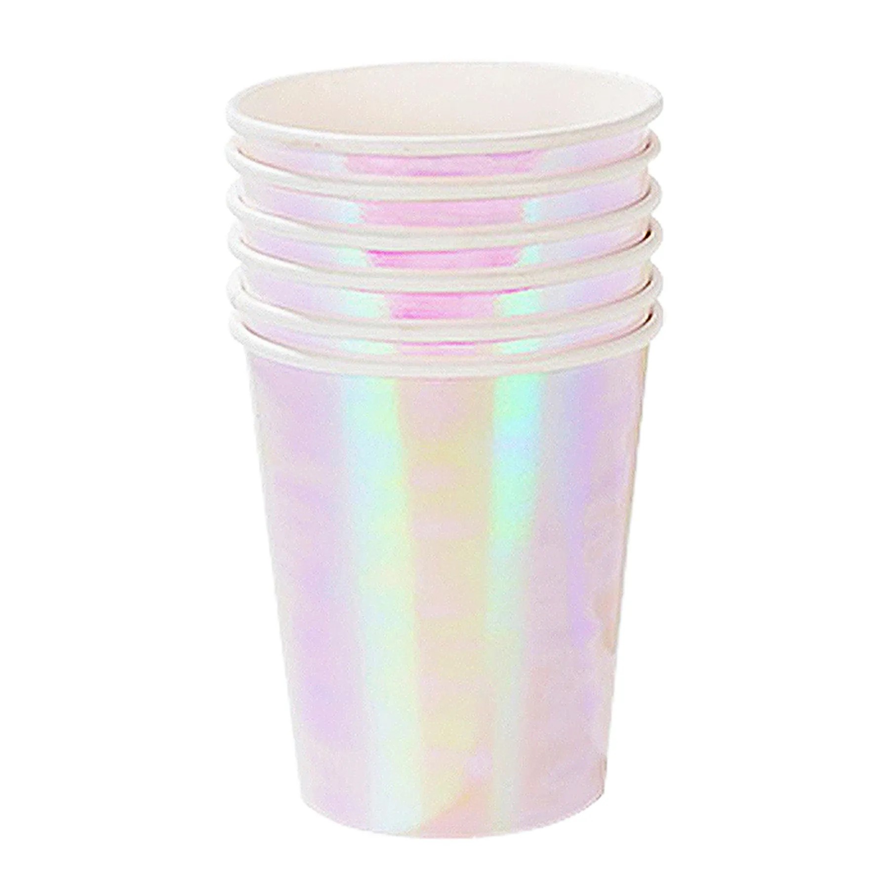Rainbow Film Disposable Plated Cup 3