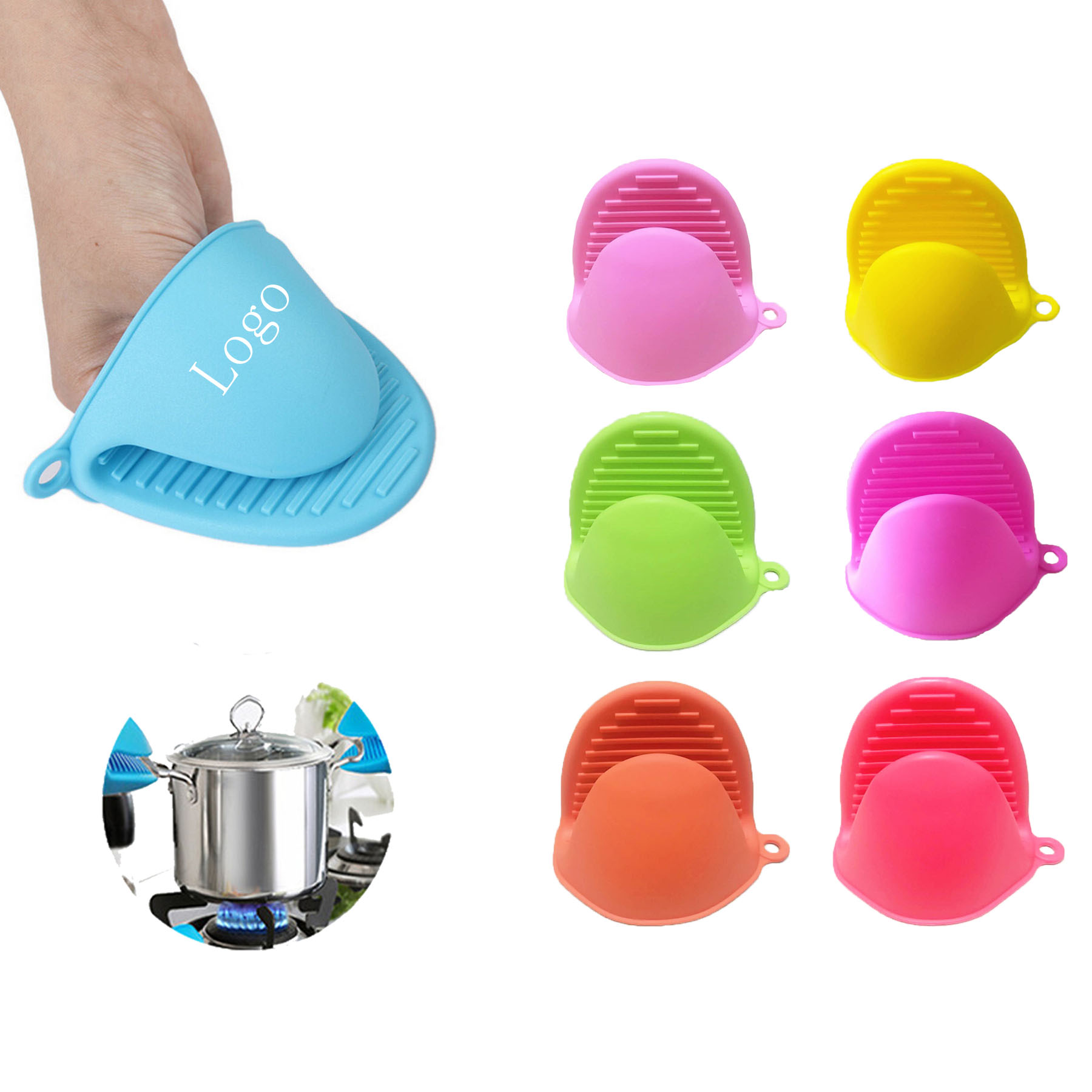 Mini Silicone Oven Mitts Gloves 2