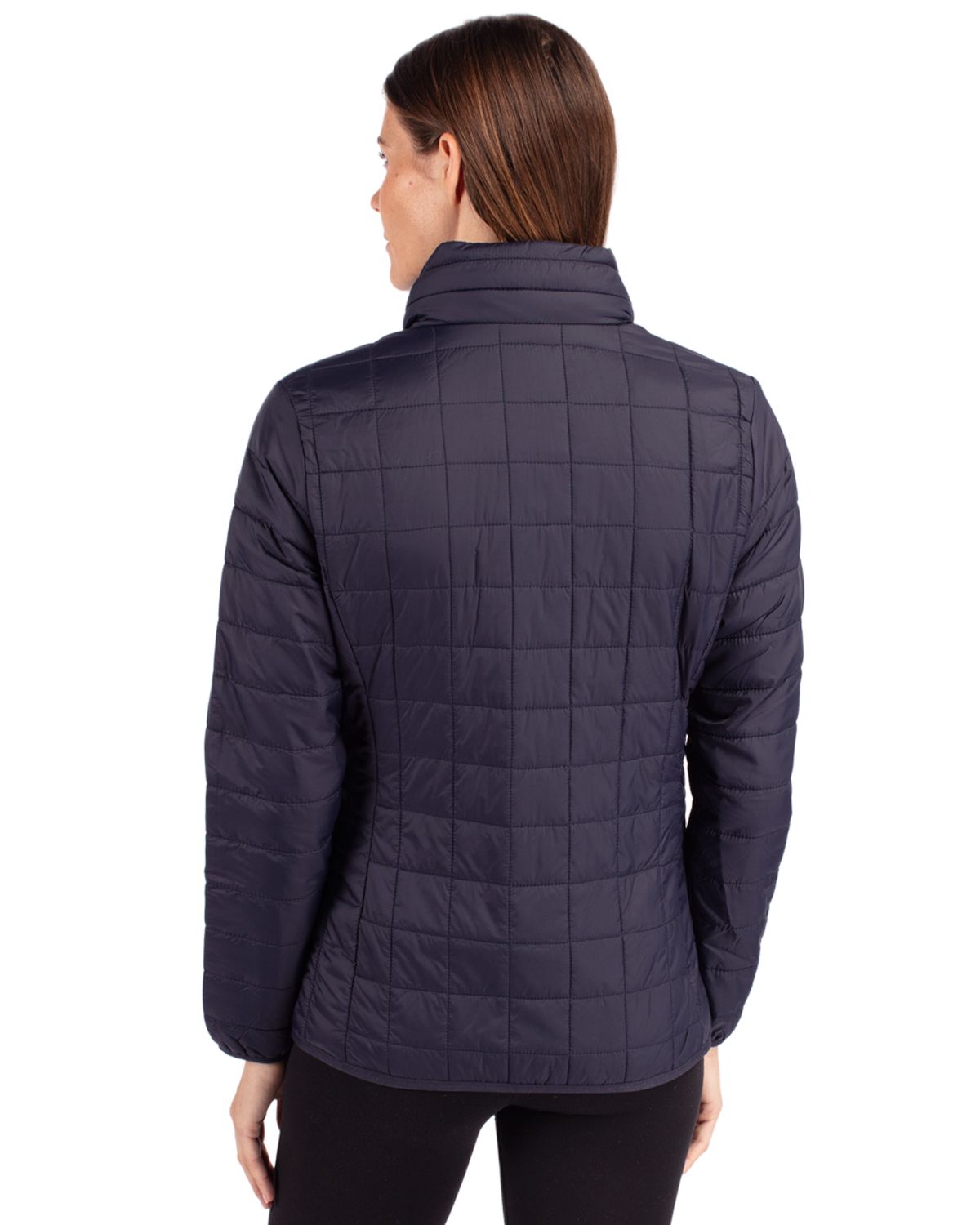 Cutter & Buck Rainier Recycled Insulated Puffer Womens Full Zip Jacket 104
