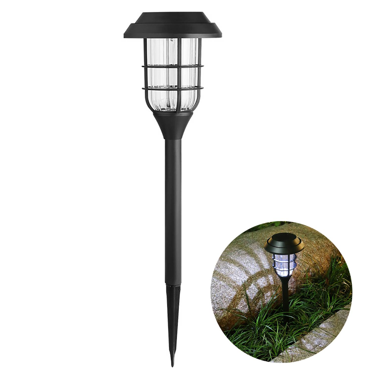 Outdoor Waterproof Solar Lawn Stake Light 6