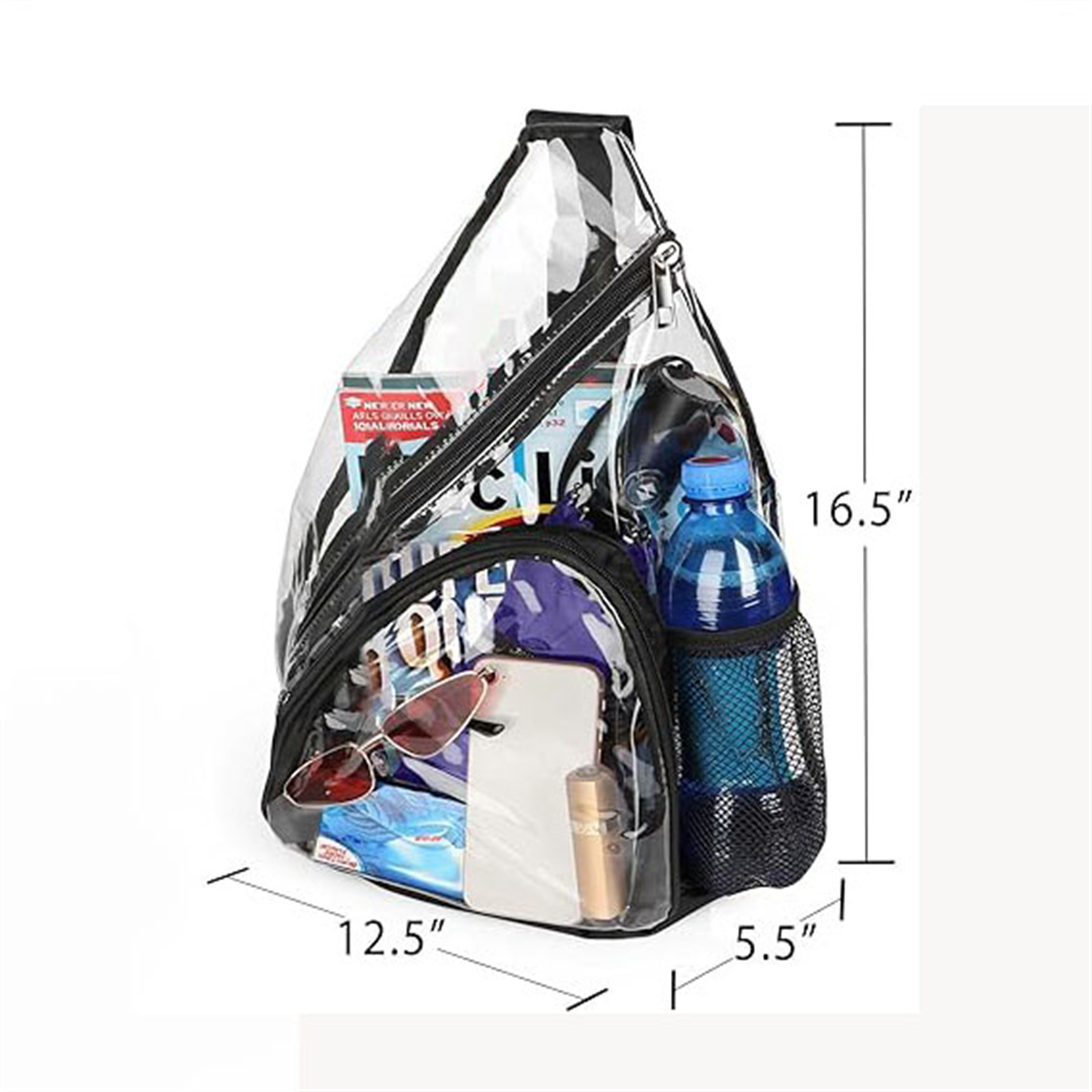 Clear Triangle Bag 4
