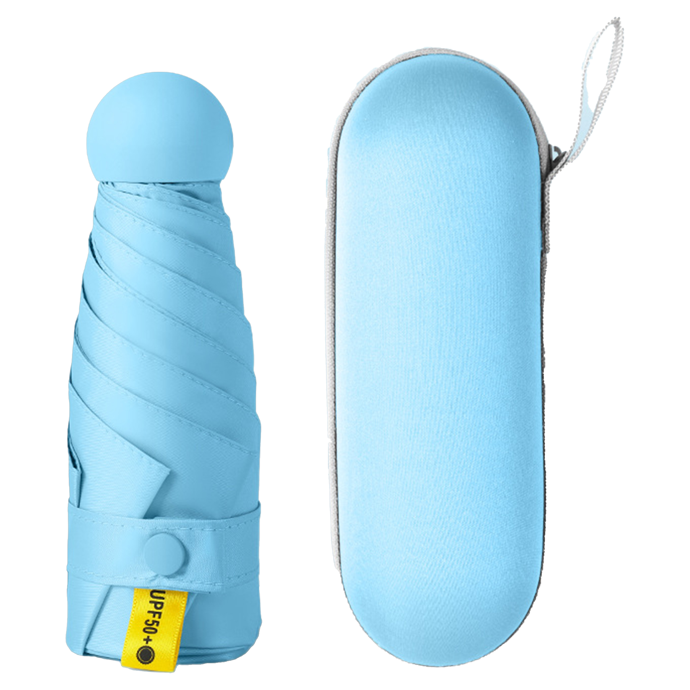 Fibre Portable Capsule Pocket Folding Umbrella 16