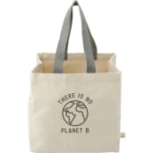Organic 14oz Cotton Shopper Tote 40