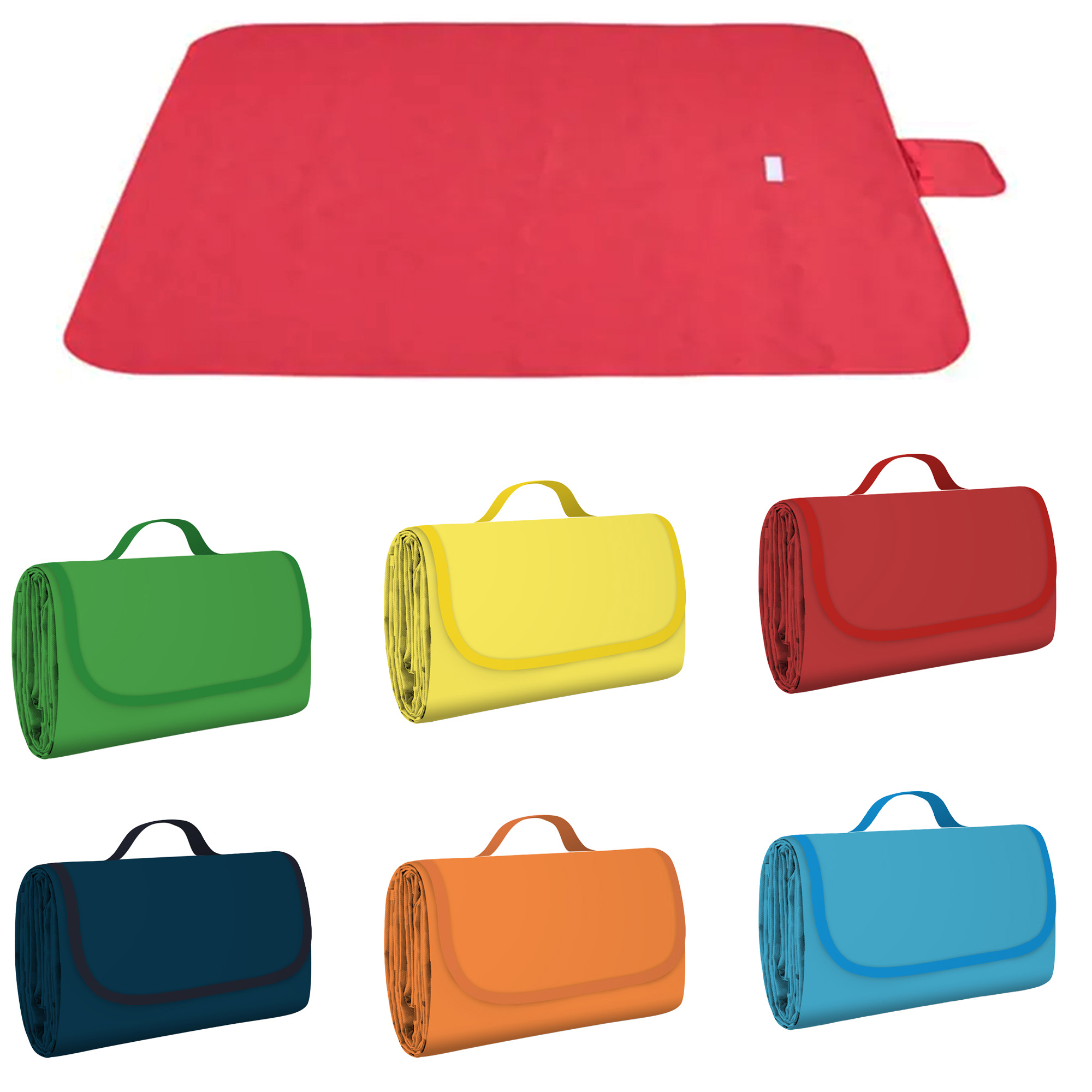 Camping Picnic Blanket Mat 79" x 59" 2