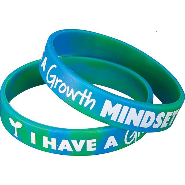 1/2 Inch Swirl Printed Silicone Wristbands 3