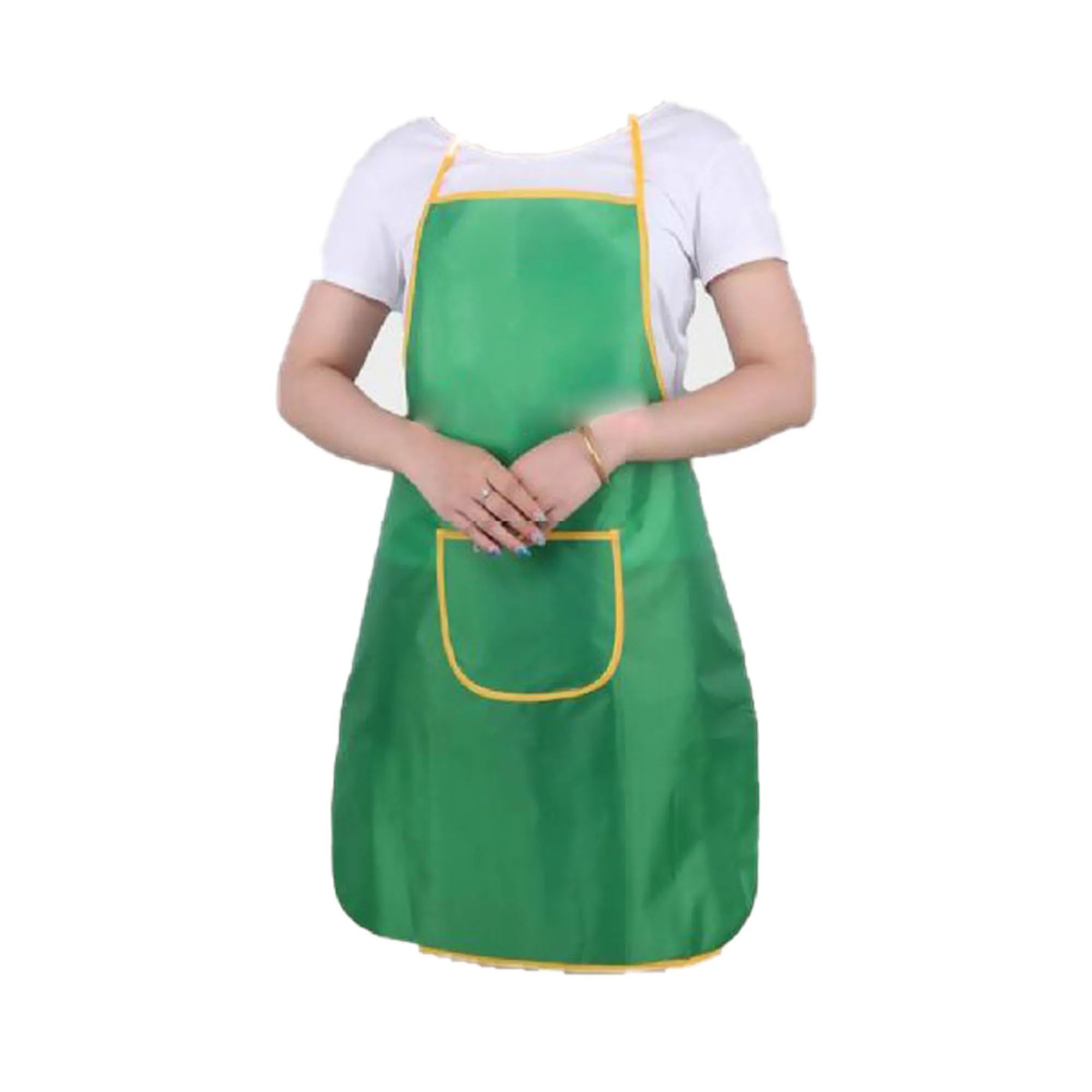 Polyester Double-pocket Uniform Bib Apron 29.5""L x 26""W 6