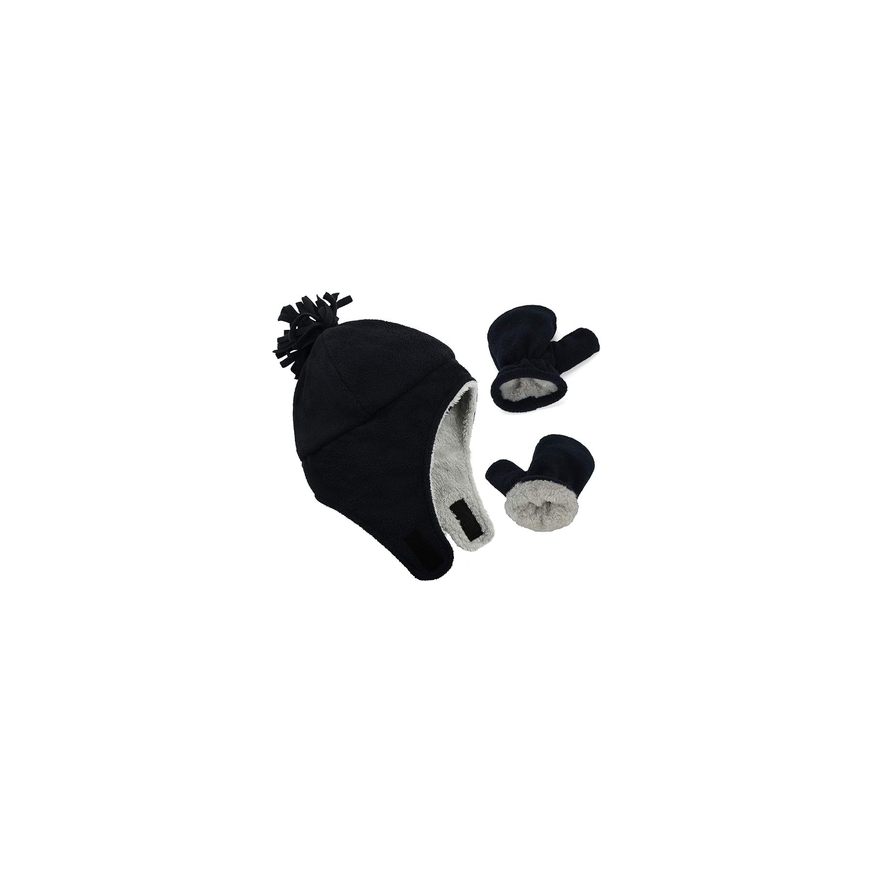 Baby Fleece Hat Mitten Set 6