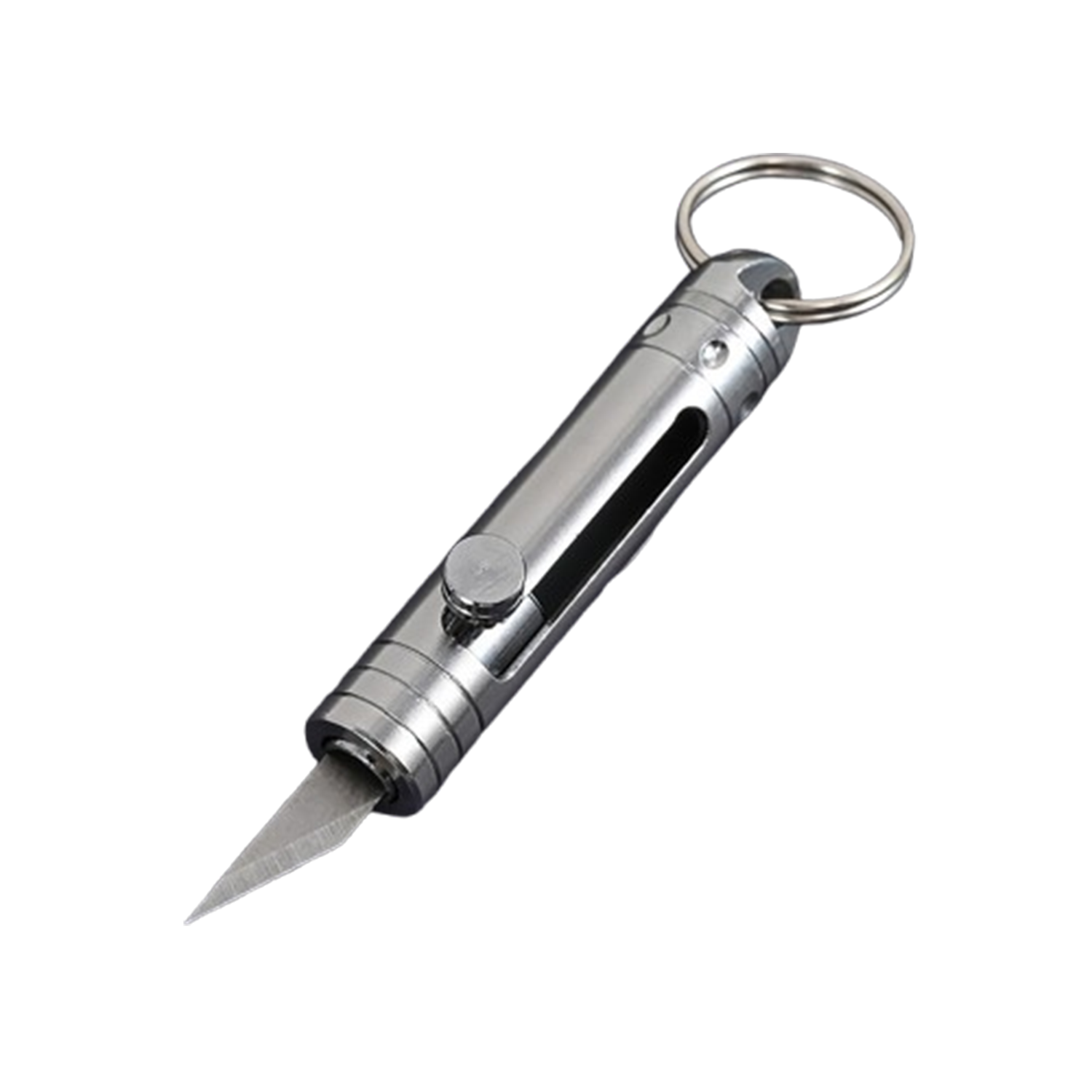 Mini Brass Utility Knife Keychain 7