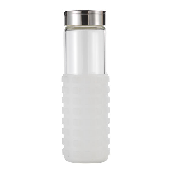 20 oz Silicone Grip Square Bottle 17