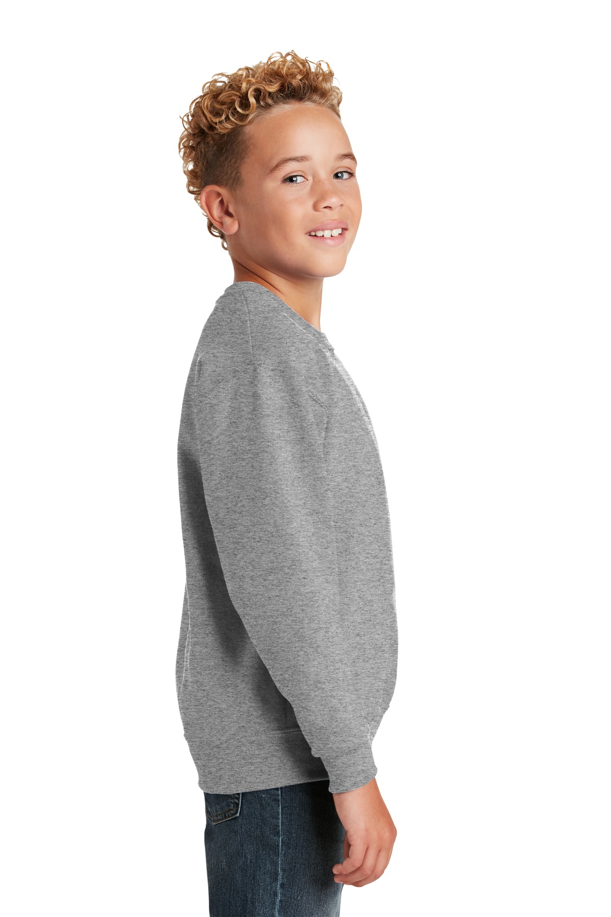 Jerzees - Youth NuBlend Crewneck Sweatshirt. 562B 70