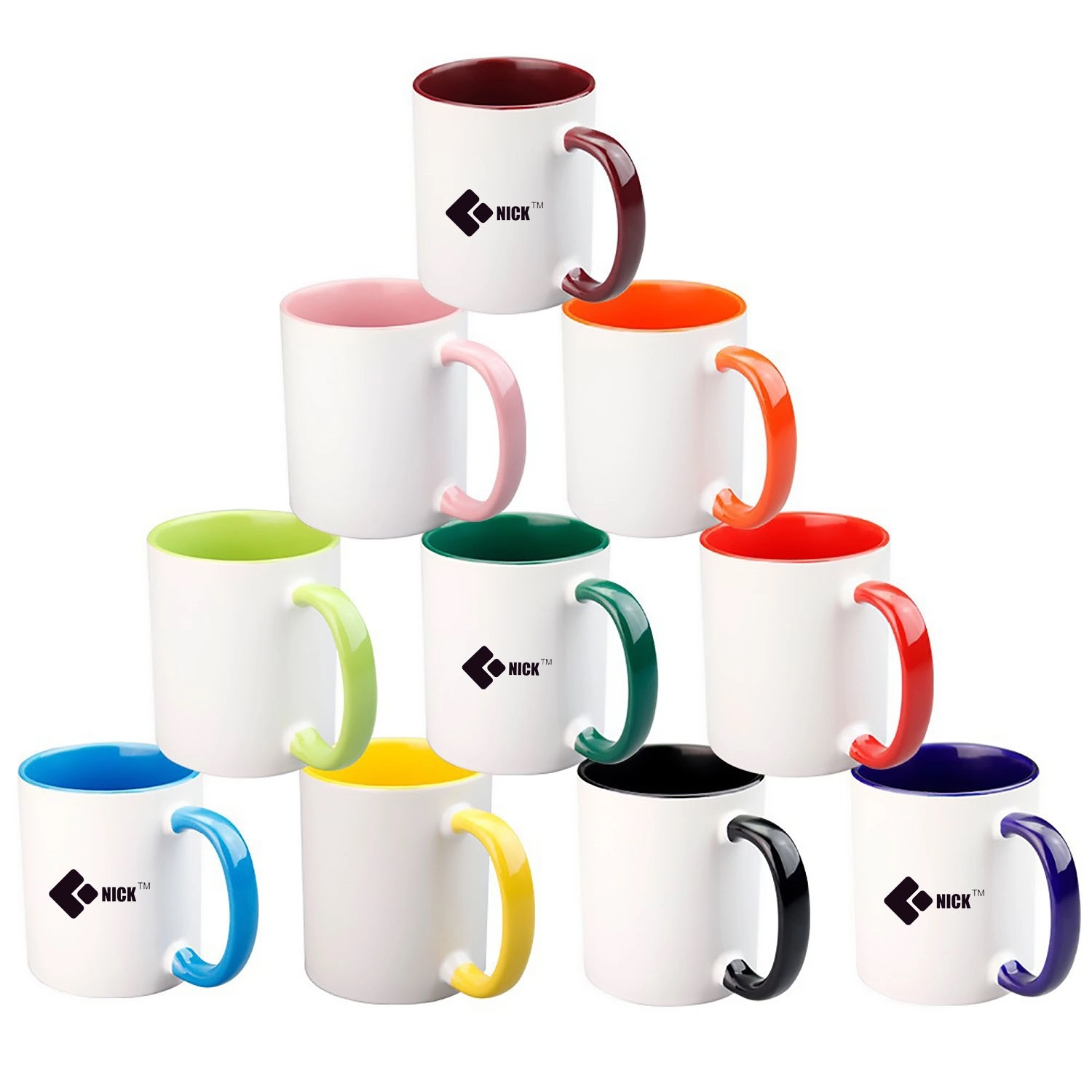 Ceramic Coffee Mugs-12 Oz 2