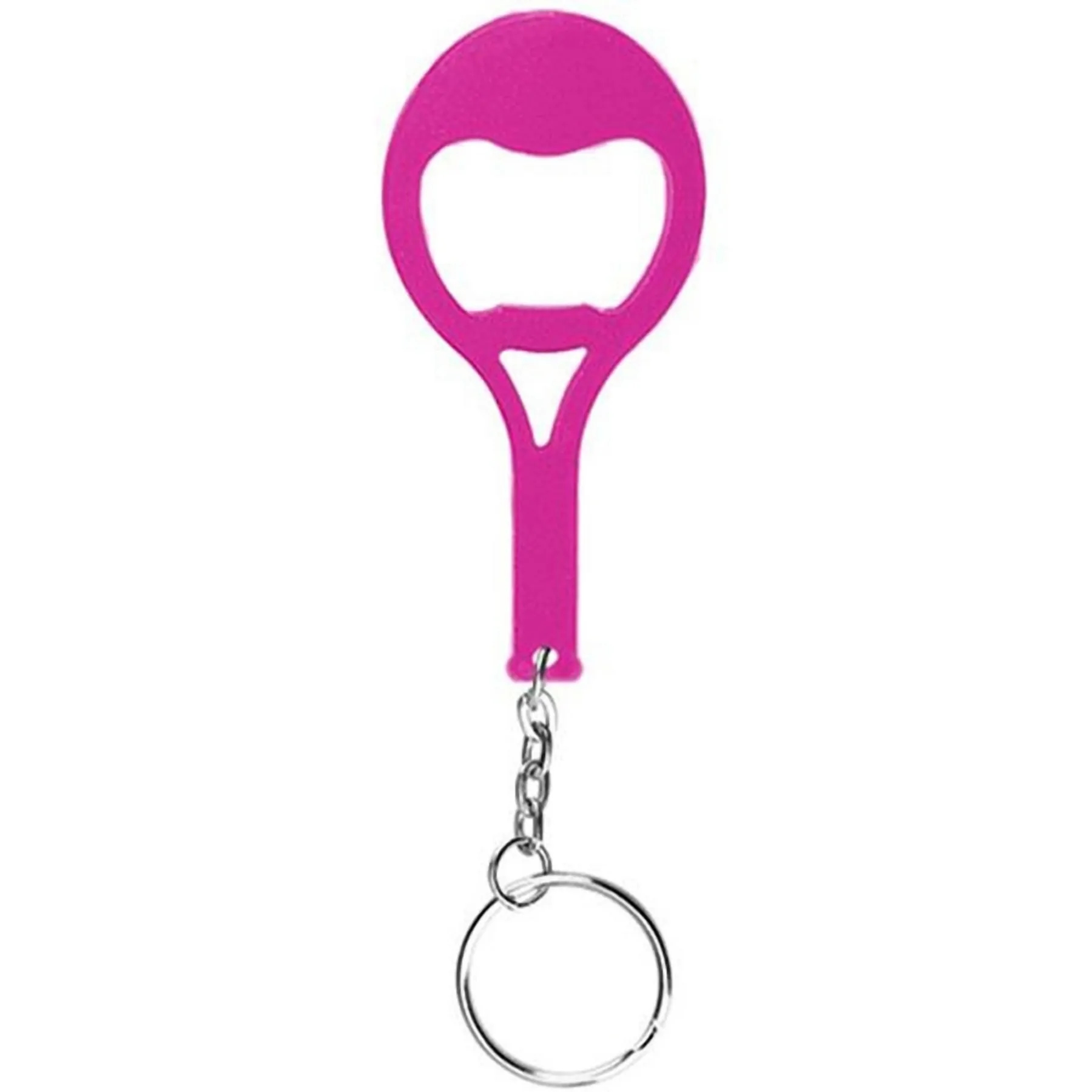 Tennis Racket Shape Bottle Opener w/Key Chain 3