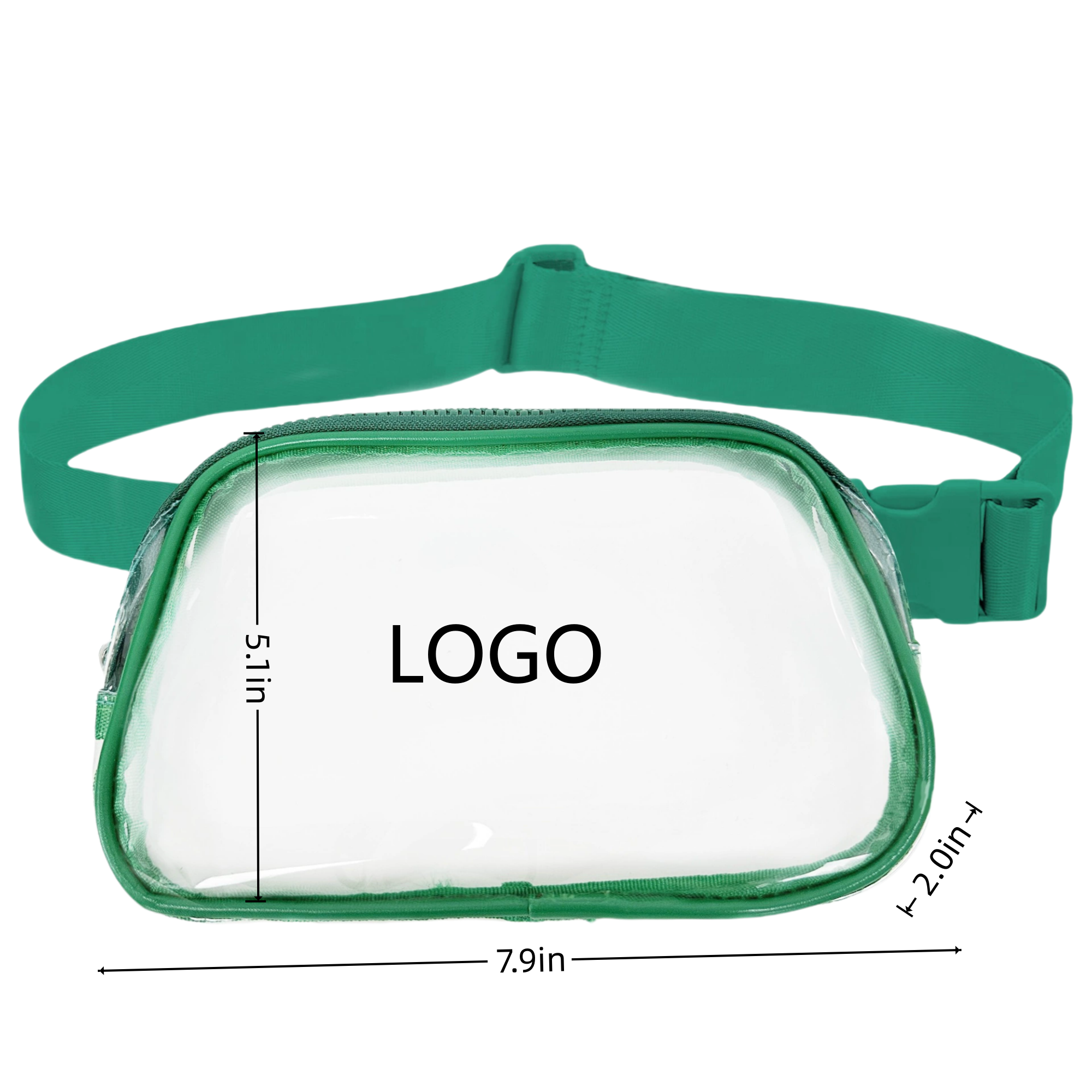 PVC Waterproof Transparent Waist Bag 4