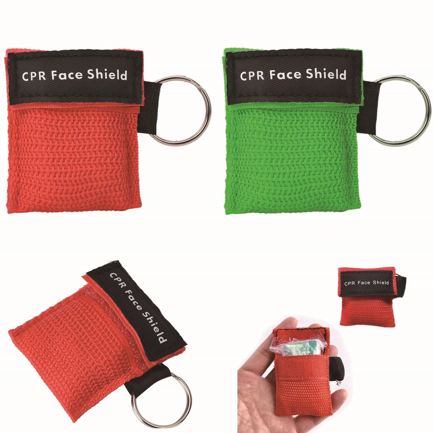 CPR Face Shield Mask Keychain 1