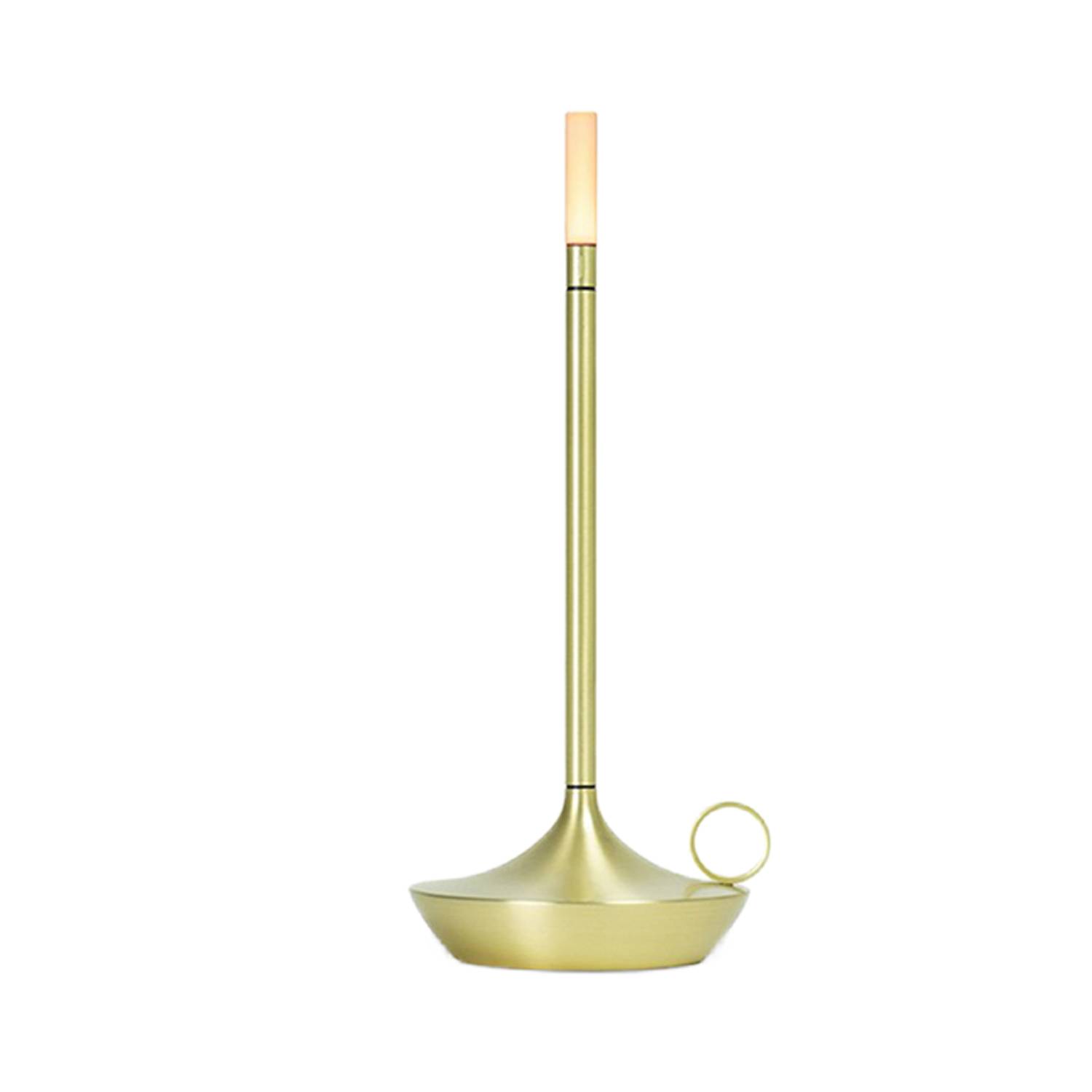 Metal Table Lamp Luxury Minimalist Ambiance Rechargeable 4
