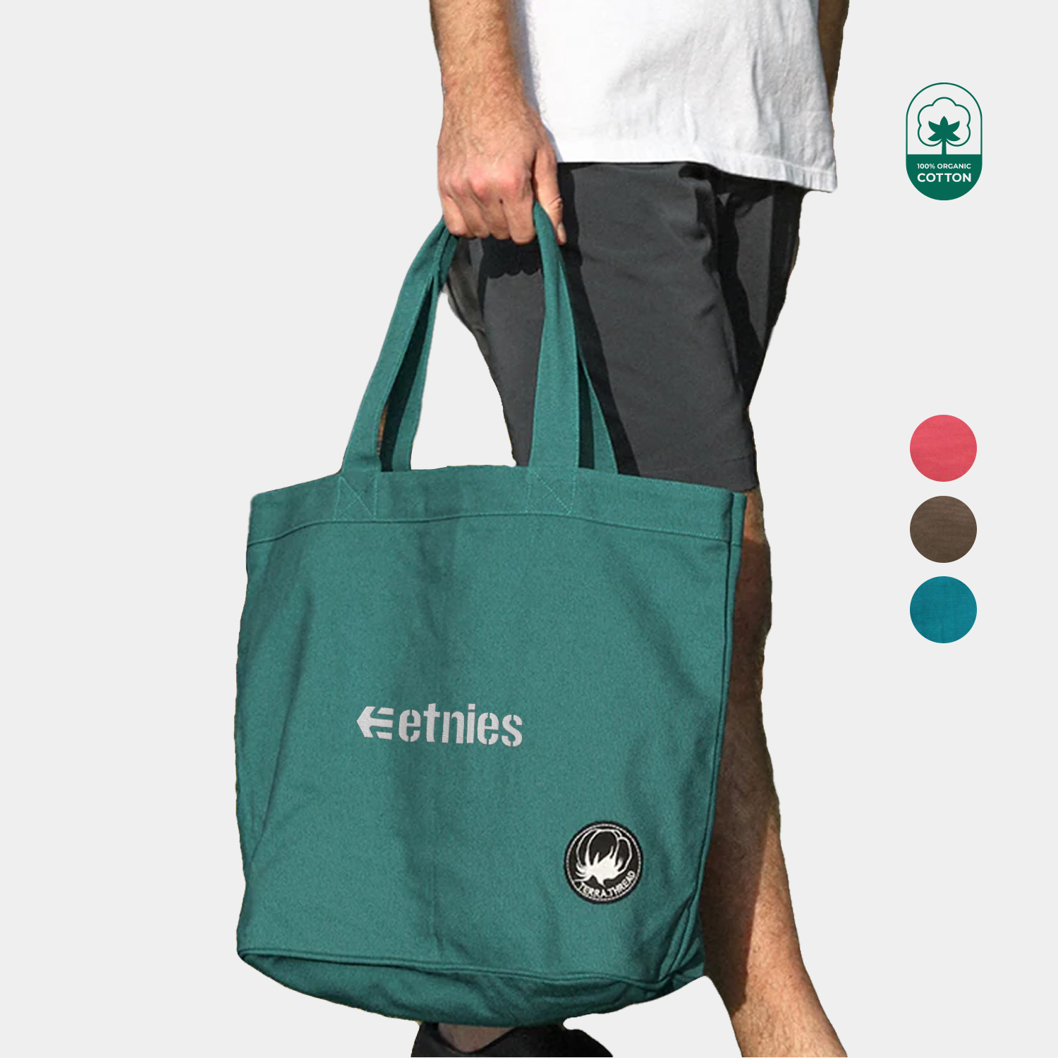 TERRA THREAD® - Lupa Canvas Tote Bag Sustainable GOTS & Fair Trade Certified 3