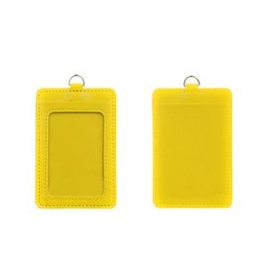 Portrait Dual Side PU Leather Card Holder 31