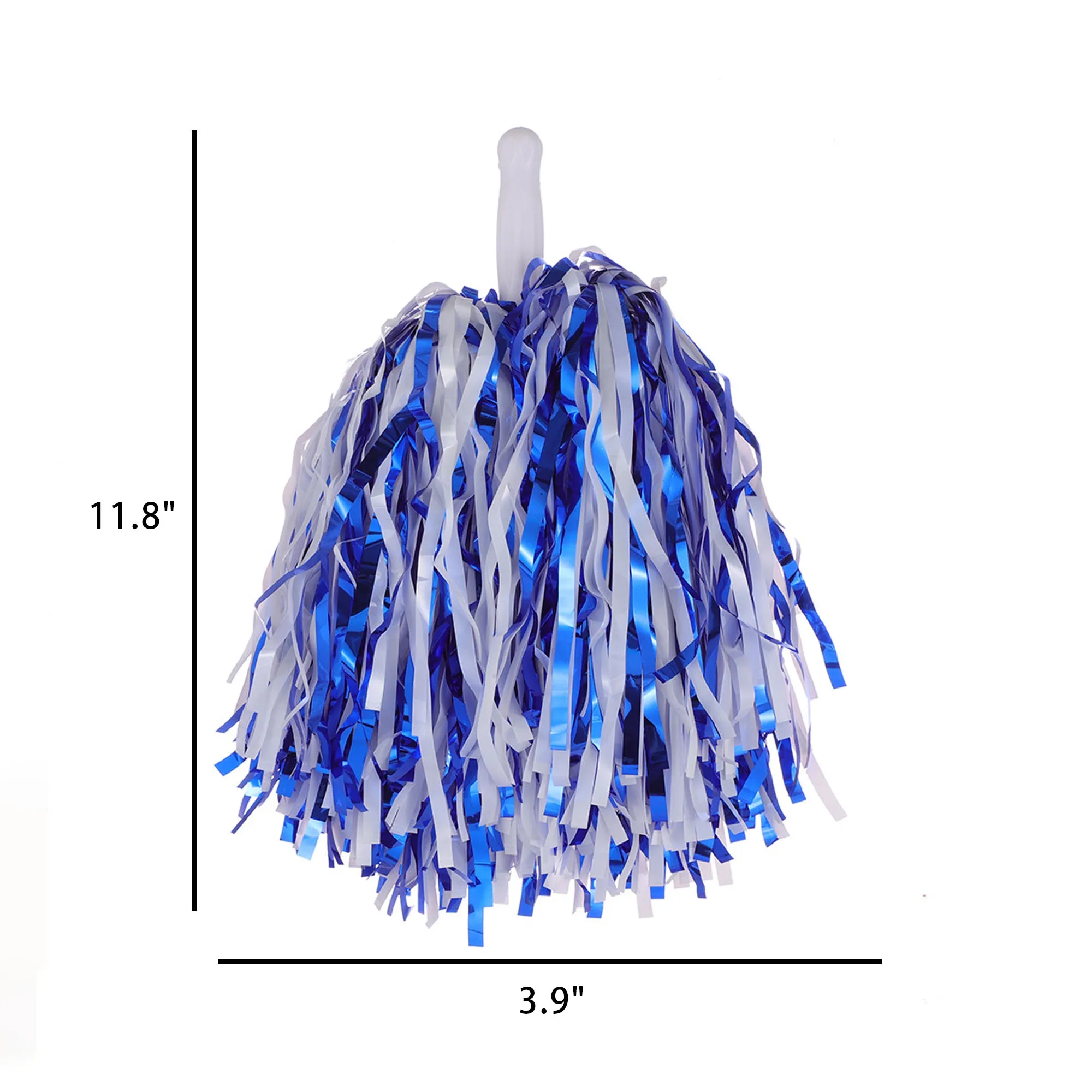 Custom 12" Cheerleading Handle Pom 3