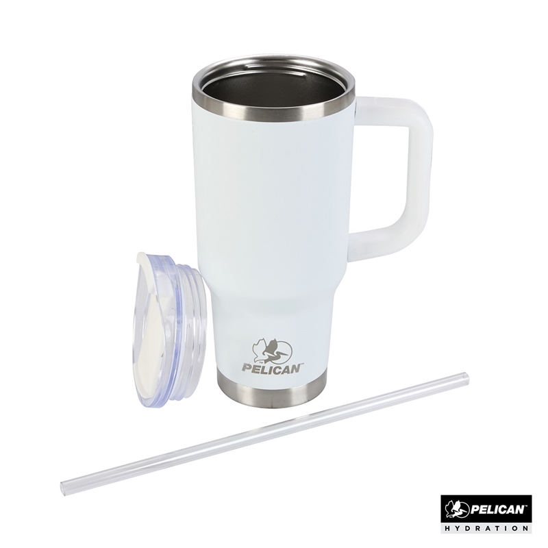 Pelican Porter™ 30 oz. Recycled Double Wall Stainless Steel Travel Tumbler 107