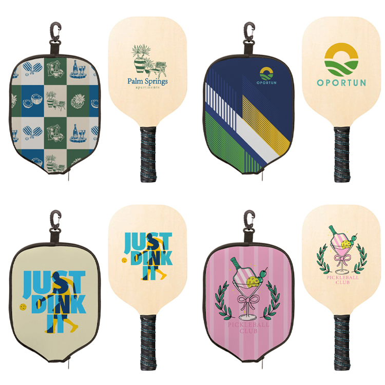 Sublimated Pickleball Cover & Paddle Gift Set 2