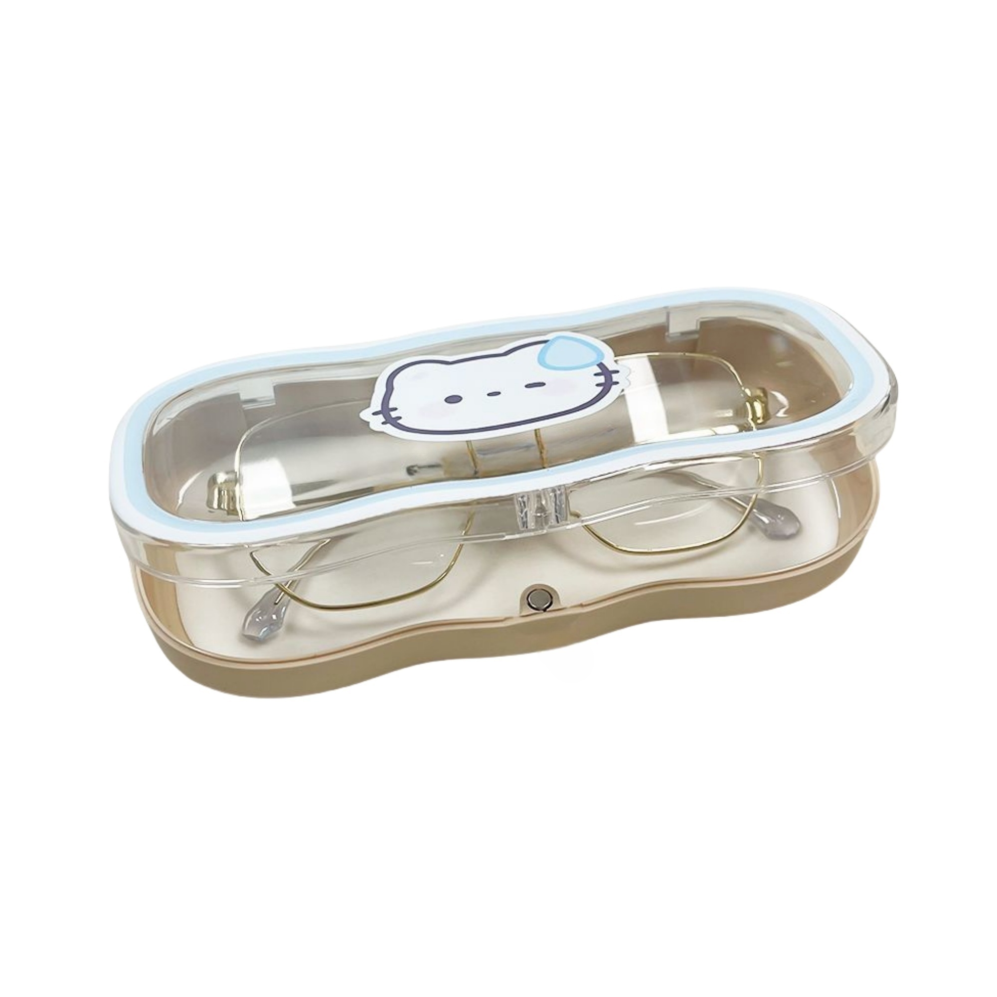 Plastic Translucent Eyeglass Case 5