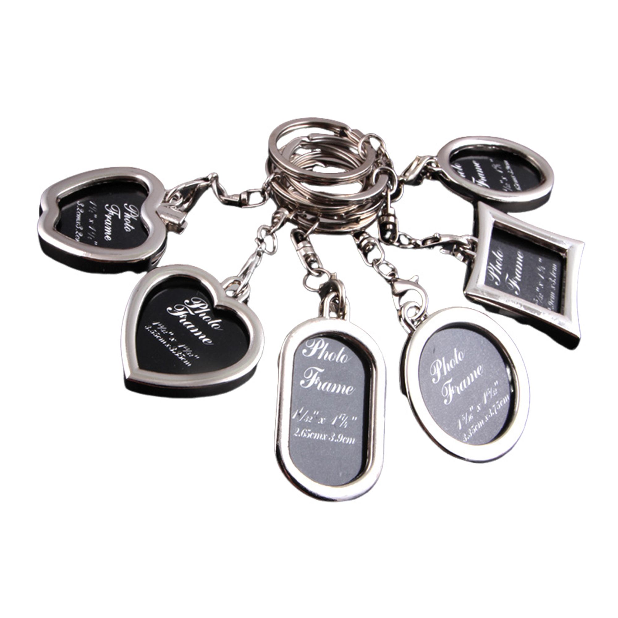 Small Photo Frame Keychain 2