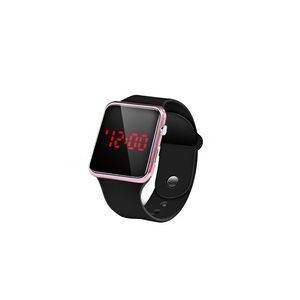Sports Watch With Digital Square Dial Adjustable Band Detachable Design 19