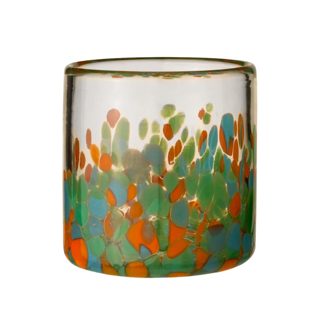 Twine Living® Viajar Short Recycled Glass Tumbler, set of 2 2