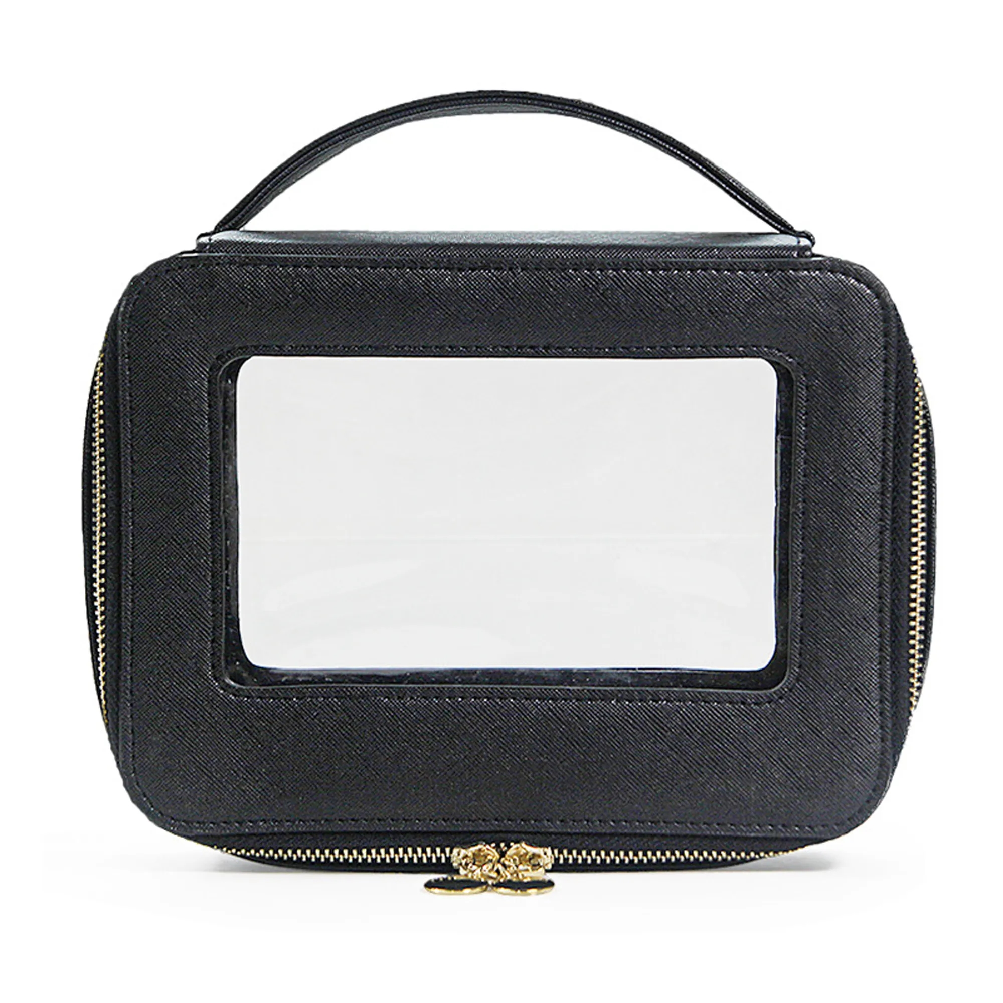 Portable Clear Window Makeup Bag 2