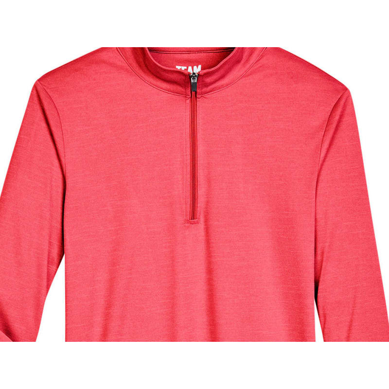 Team 365 Ladies' Zone Sonic Heather Performance Quarter-Zip 10
