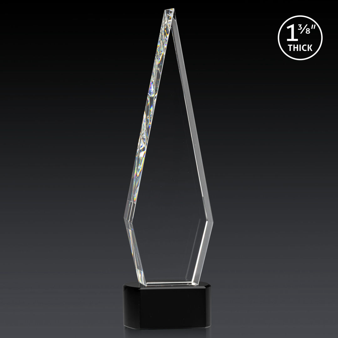 Springfield 3D Award on Paragon Base - Black 4