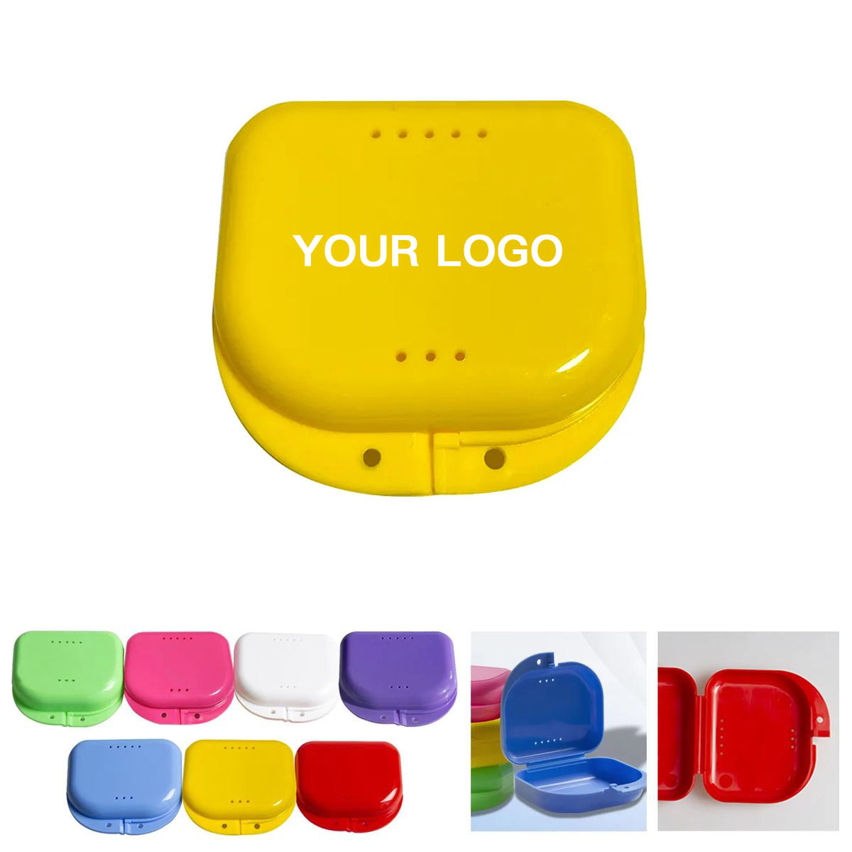 Breathable Retainer Case for Braces or Dentures 2