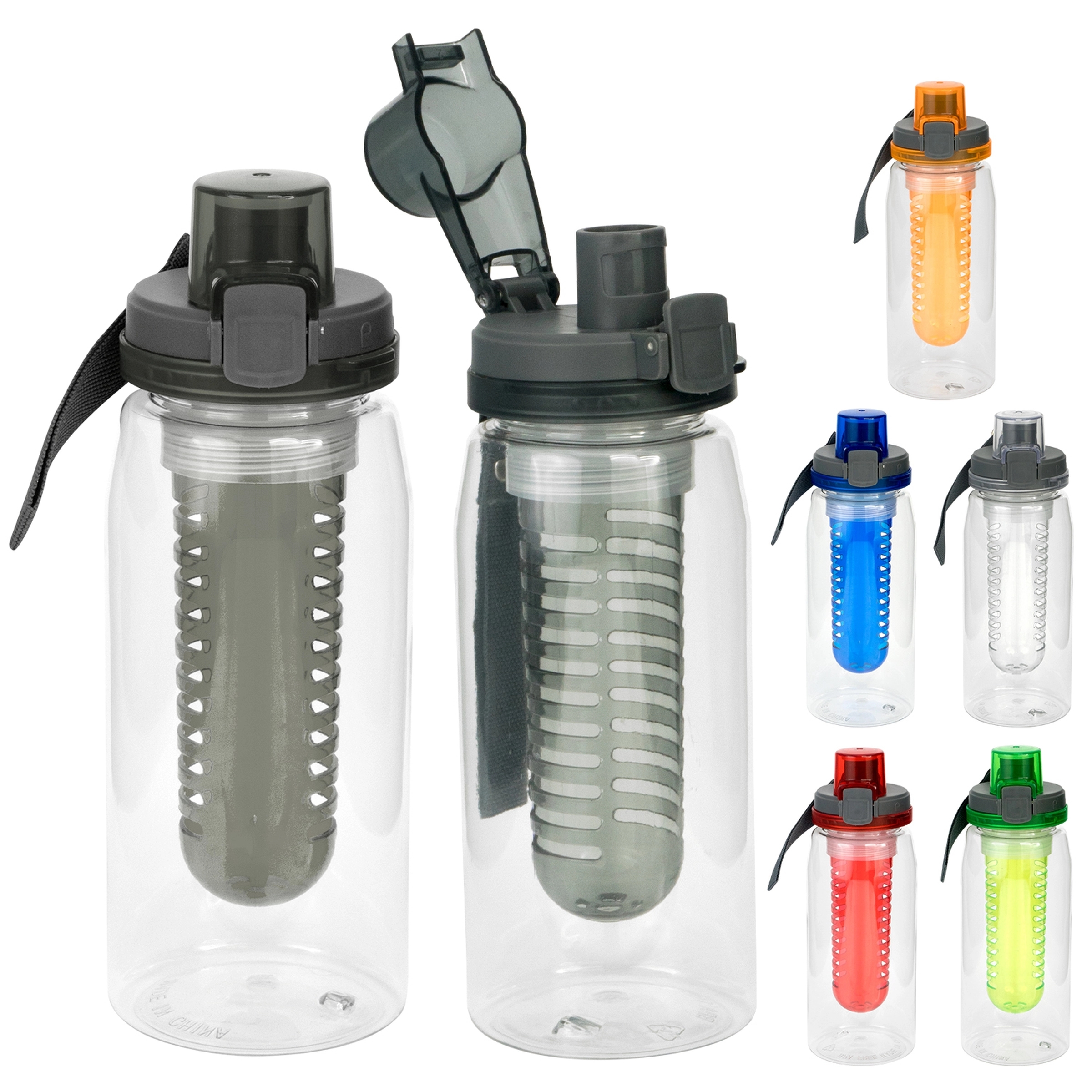 Locking 25 oz. Recycled Bottle with Infuser 4