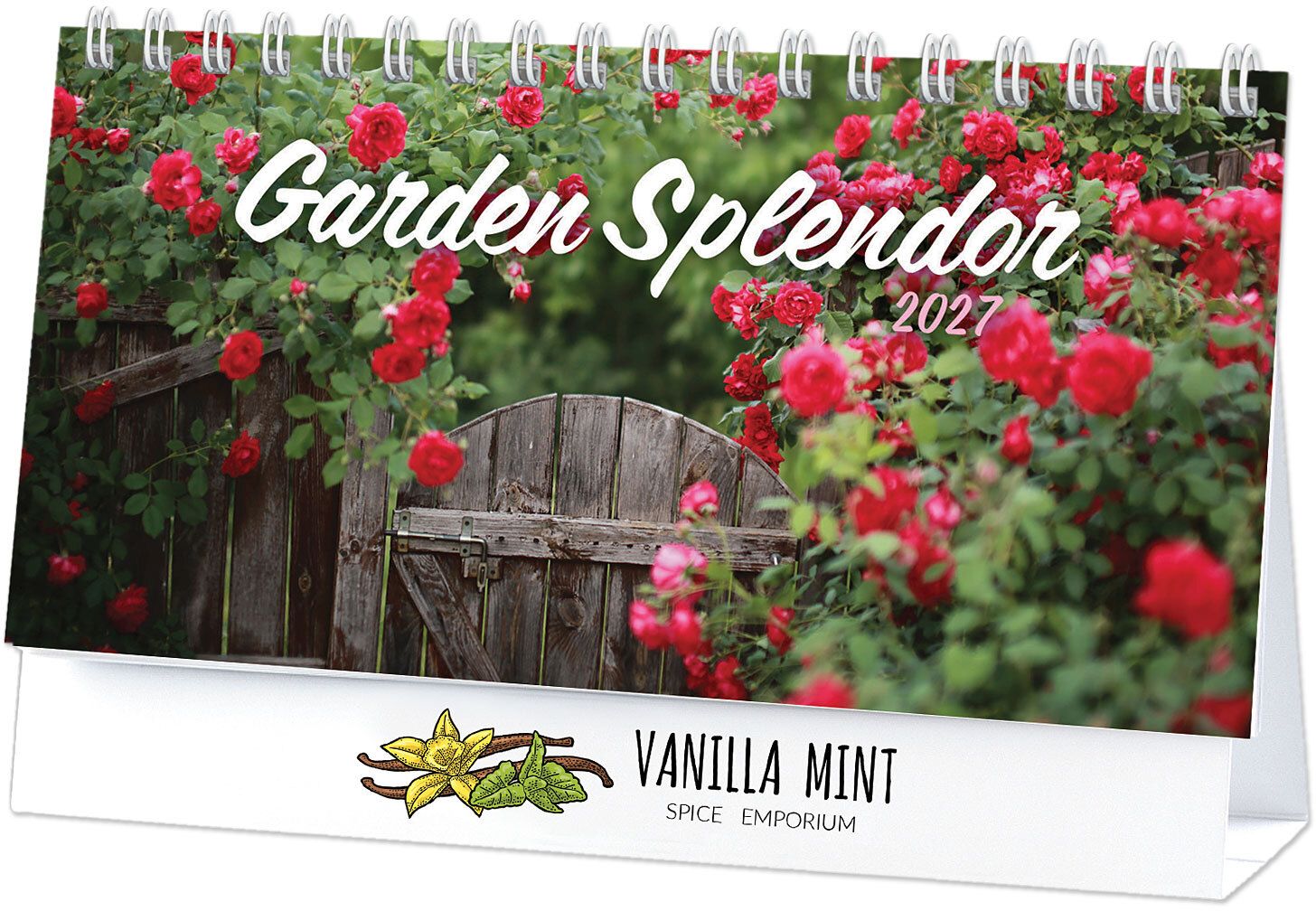 FULL COLOR GARDEN SPLENDOR DESK CALENDAR 10