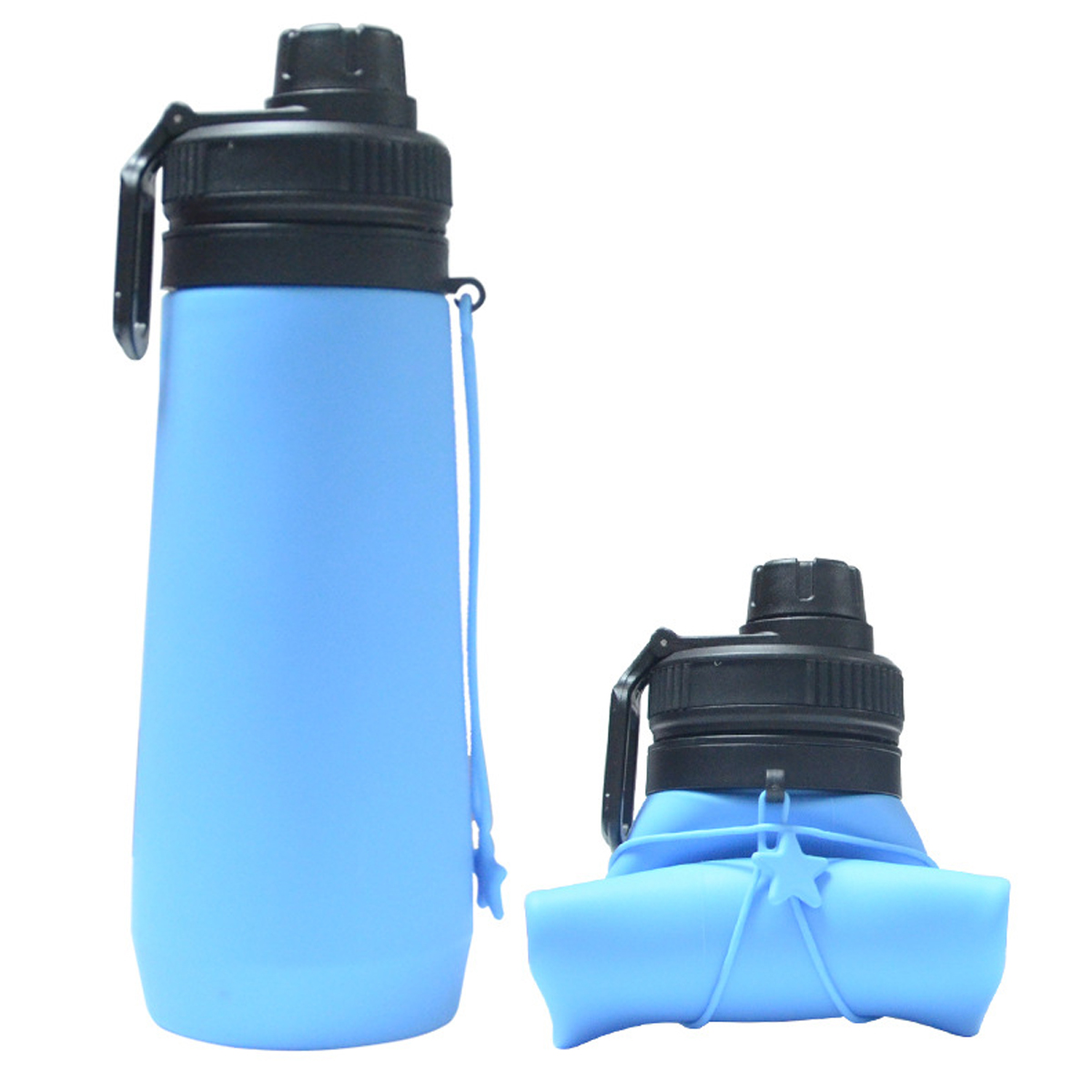 26 Oz Foldable Silicone Water Bottle 7