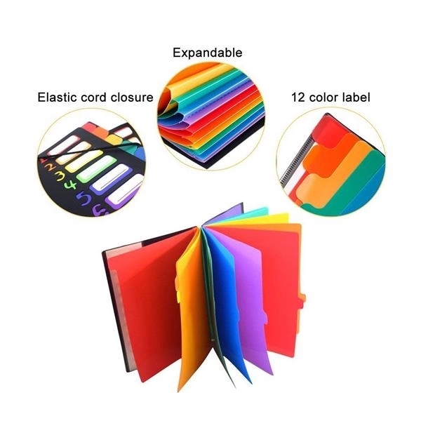 Multi Pocket A4 Expanding File Folders 5