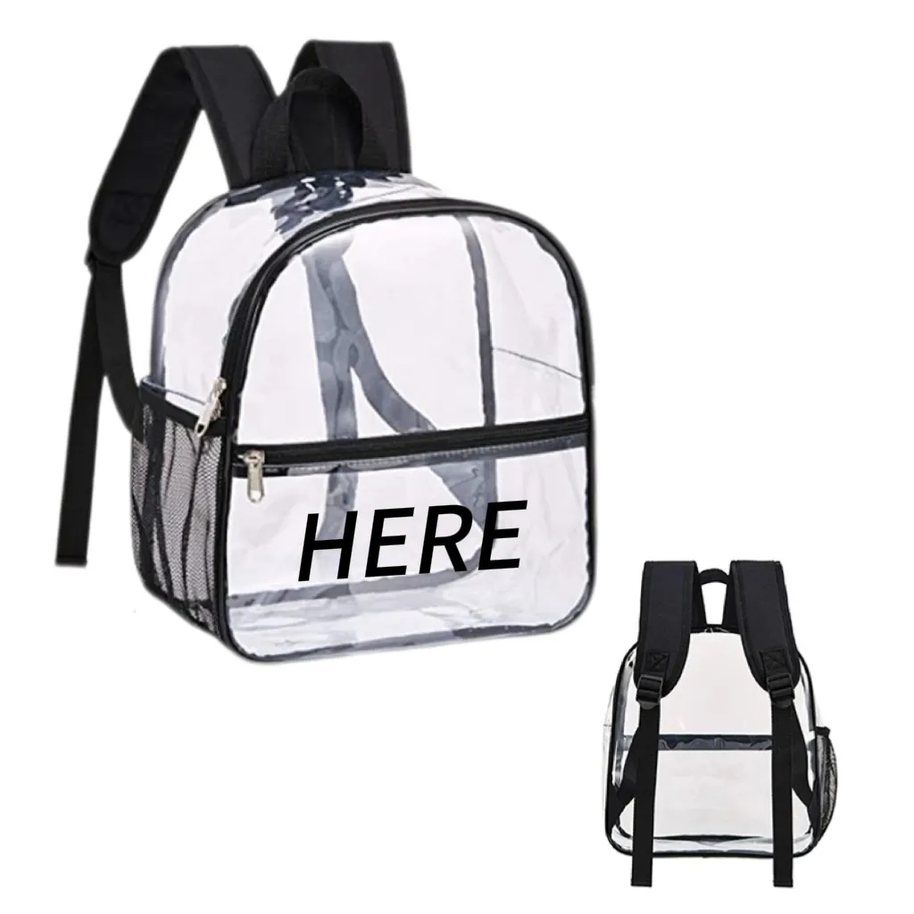 Clear PVC Backpack 1