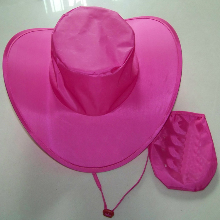 Folding Cowboy Hat with Pouch 3