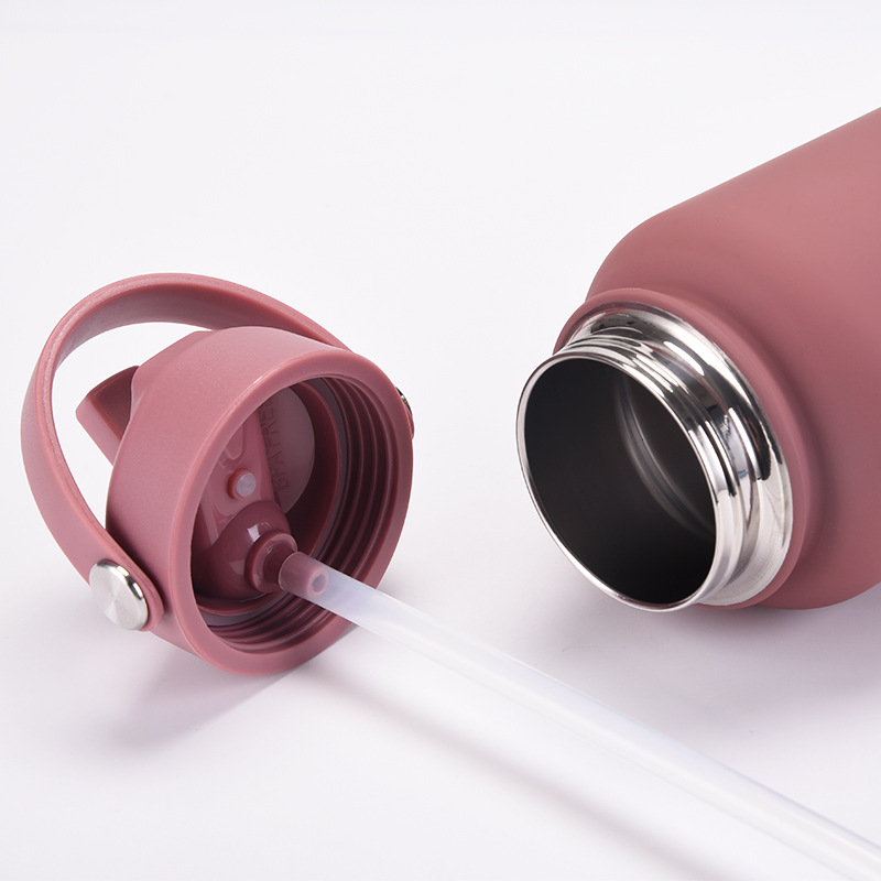Handle Straw Insulation Cup 4