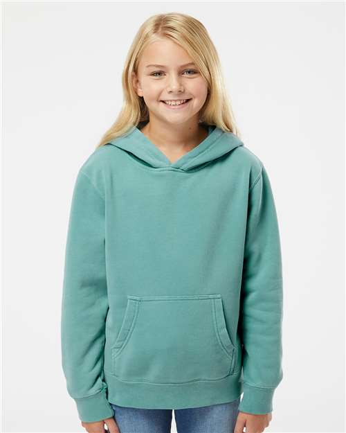 Youth Midweight Pigment-Dyed Hooded Sweatshirt - PRM1500Y 62