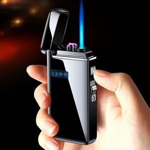 Rectangle Dual Usage Electric Arc And Jet Fire Lighter With USB Charging 36