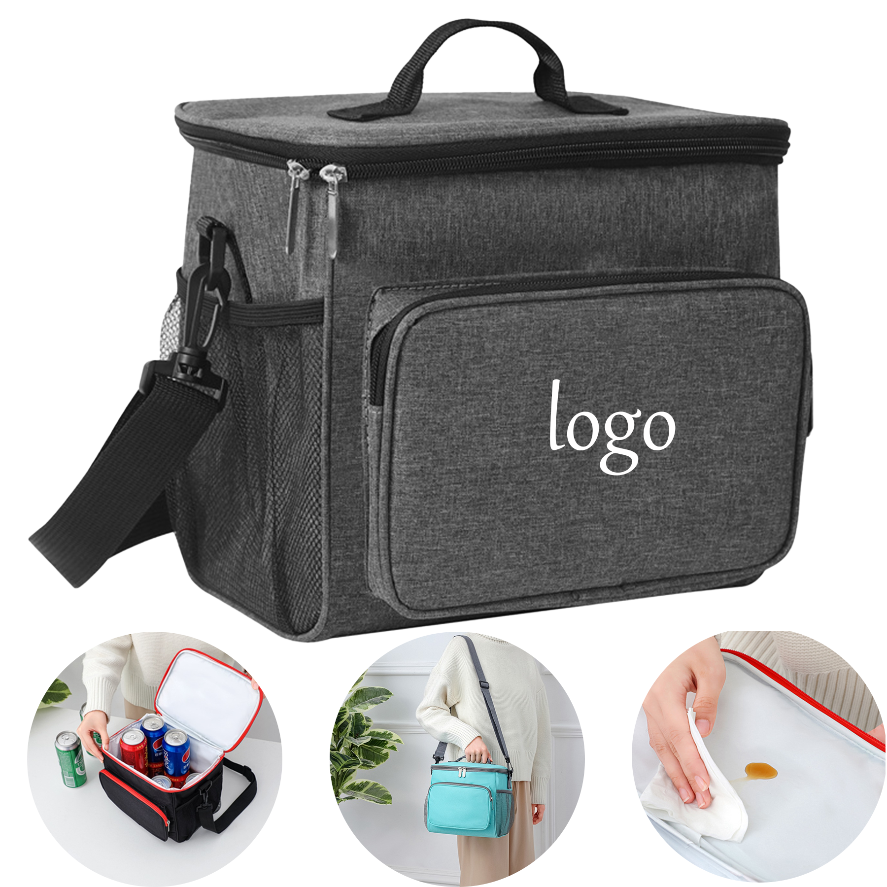 Portable Insulated Lunch Bag 4
