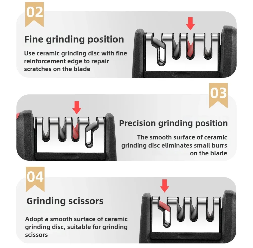 3 Stage Diamond Knife Sharpener 6