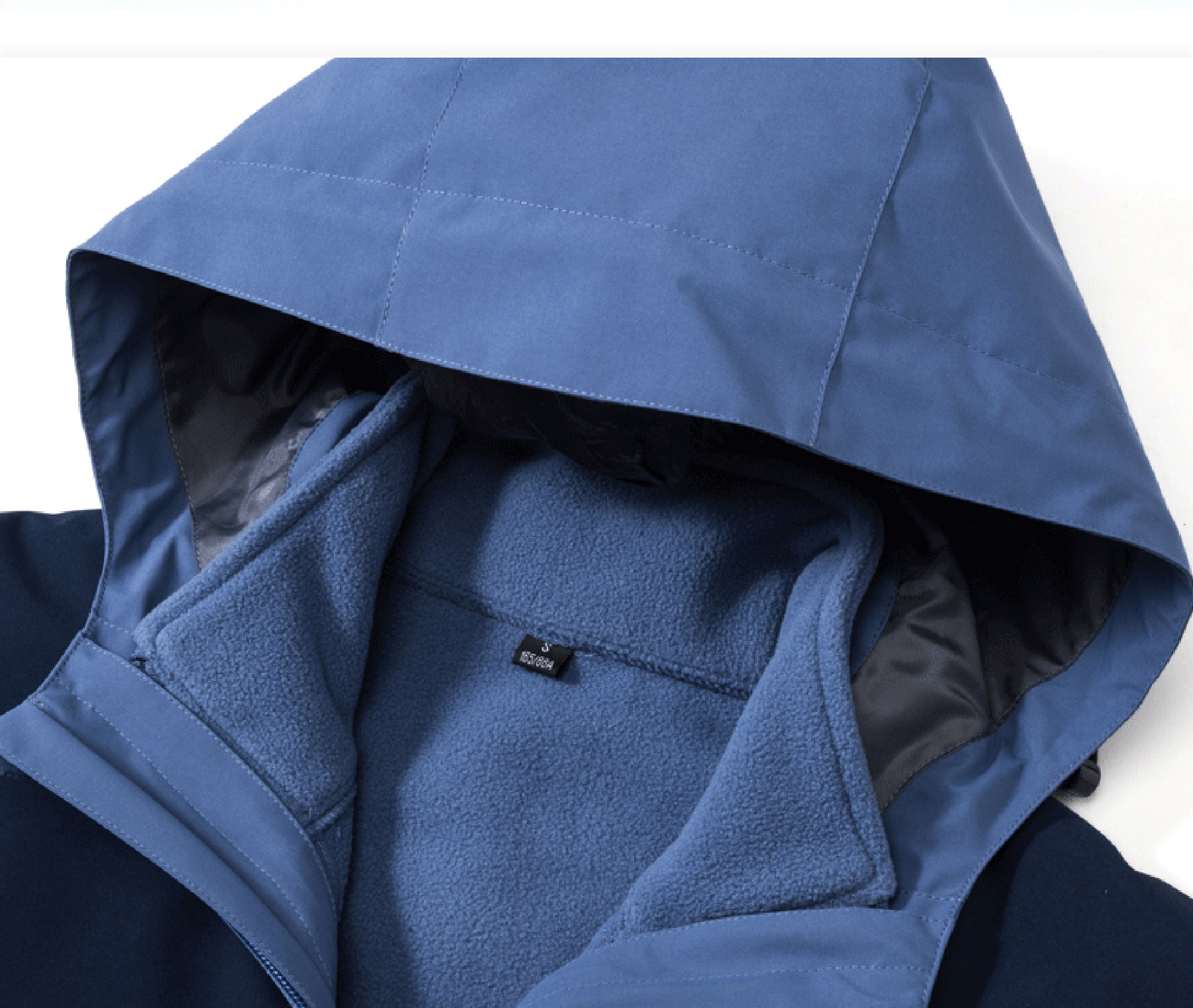 3 in 1 Hooded Coat Inner Fleece for Traveling/Climbing/Hiking 6