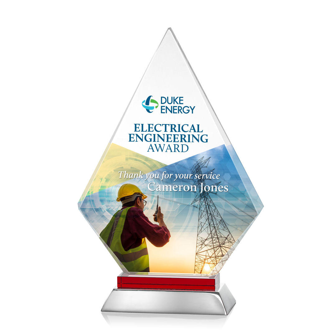Valhalla VividPrint™ Award - Red 8