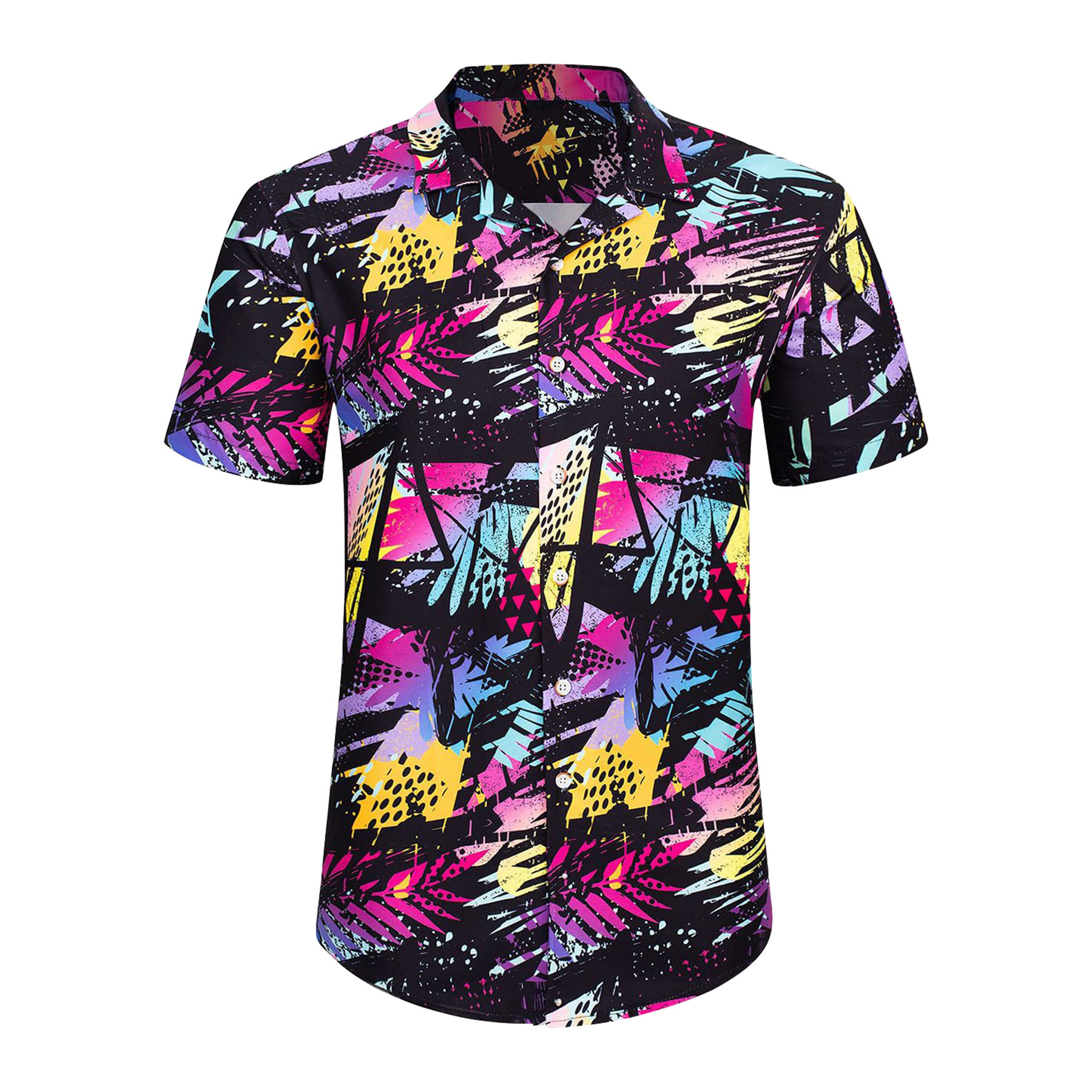 Mens Hawaiian Short Sleeve Shirt 6