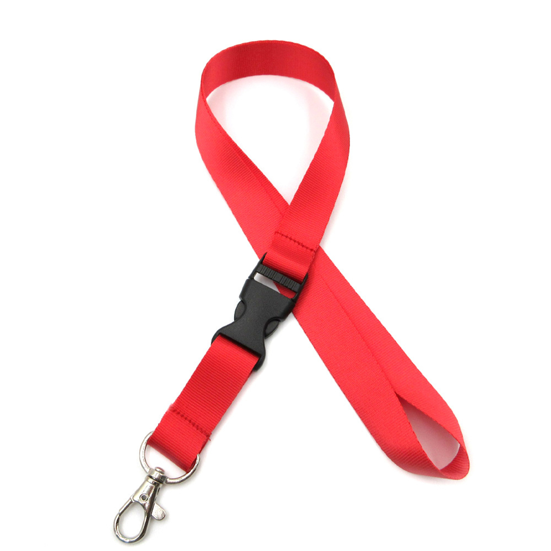 Colorful Lanyard with Lobster Claw and Plastic Buckle 2