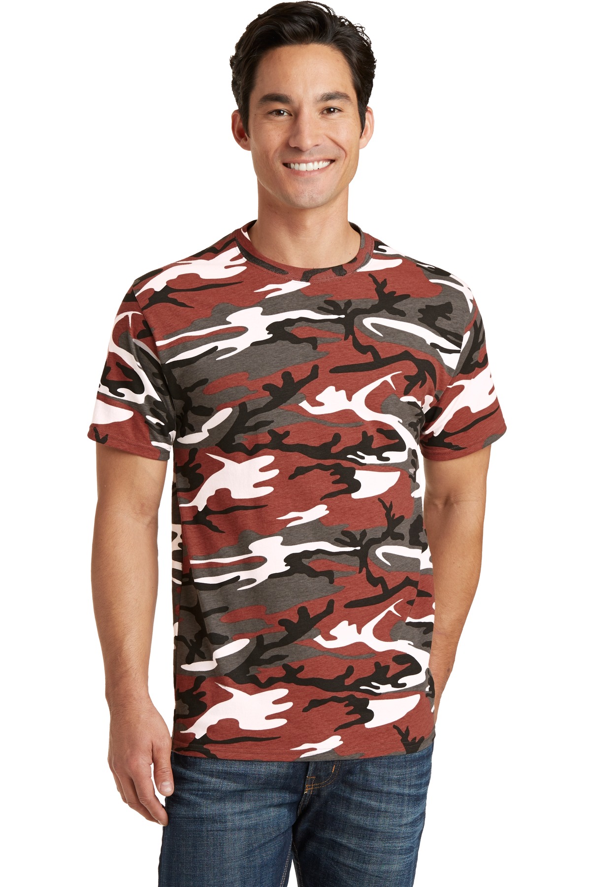 Port & Co Core Cotton Camo Tee. PC54C 38